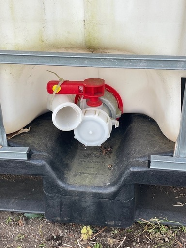 農機具　農家　農業　コンテナ　水タンク　目盛り付　1000L