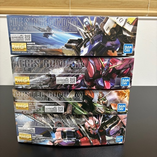 MGガンプラSEEDセット2 (yh) 新潟の模型、プラモデルの中古あげます