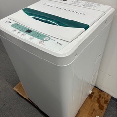 YAMADA SELECT 全自動電気洗濯機 YWM-T45A1  2017年製の画像