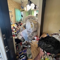 成功報酬10万円。再募集 ゴミ屋敷の大量ゴミ収集 その後の簡易清掃の画像