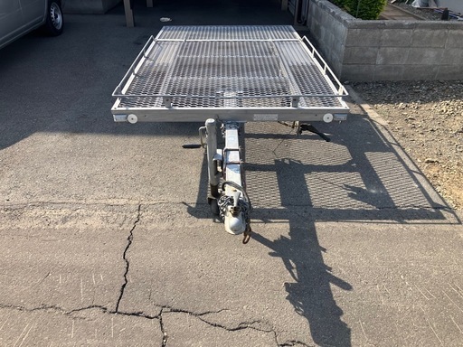軽トレーラー　最大積載量350キロ