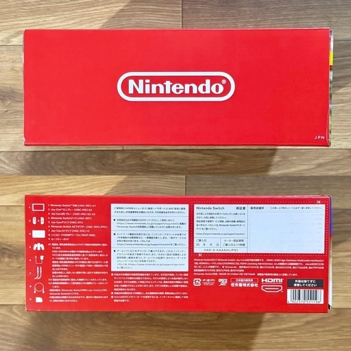 Nintendo Switch ニンテンドースイッチ グレー 本体 新モデル 型番 HAD-S-KAAAH 新品未開封