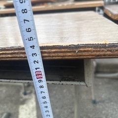 昭和レトロ勉強机の画像