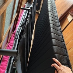 シングルベッド、マットレス。の画像