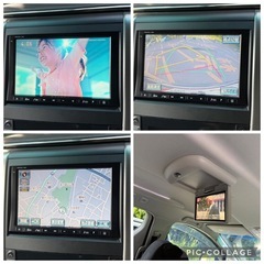 ウェルファイア2.4ZGエディション、両側パーワスライドドア、ナビ、テレビ、バックカメラ、クリップダウンモニター、傷と凹み無し、綺麗の画像