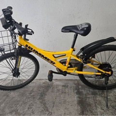 22インチハマー自転車🚲小学生に最適の画像