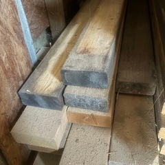 ④ ツーバイ材　2×4 90本　ウッドデッキ　
木材　DIY ガーデニング　木工　ハンドメイド　資材の画像