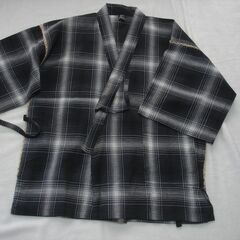 【難あり】メンズ甚平 LLサイズ 綿100%☆彡未使用品の画像