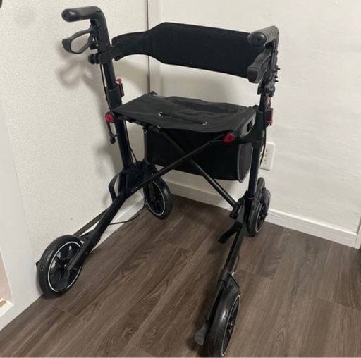 最終値下げ済⭐️極美品⭐️未使用品　歩行器　ZENBON 折りたたみ式　高齢者用　シルバーカー　 