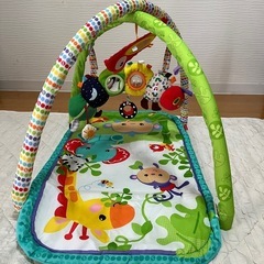 ベビージム　＋　はらぺこあおむしおもちゃ3点の画像