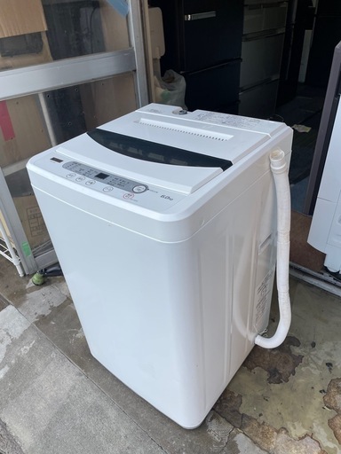 北九州市内配送無料　保証付き YWMT60G1　ヤマダ電機オリジナル　全自動電気洗濯機　(6kg)