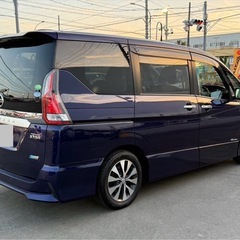 2017年式、2年式車検付き、セレナハイブリッド、テレビ、ナビ、アラウンドビューモニター、ETC、両側パーワスライドドアの画像