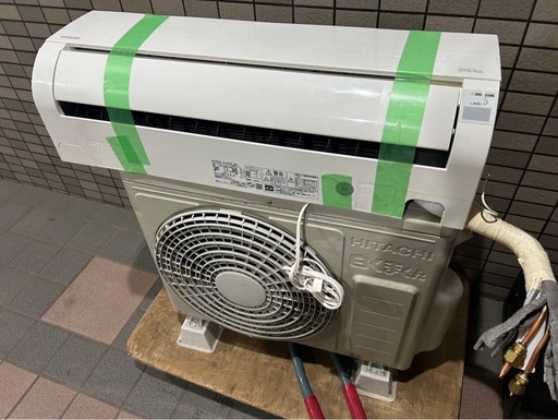 日立 ルームエアコン RAS-AJ22K 2021年製　冷房　6畳用　ポンプダウン済み