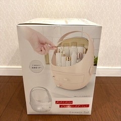 新品未使用　コスメポット　化粧道具収納の画像