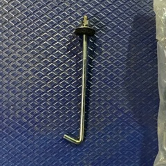 完全セット フックボルト 1/4×150 黒フェルト付き ５０セット
の画像