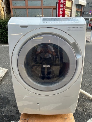 日立 ビッグドラム BD-SG110HL 2023年製とパナソニック冷蔵庫