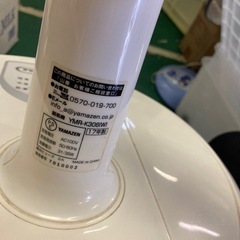 ★扇風機 山善 YAMAZEN YMR-K306（W） 17年製の画像