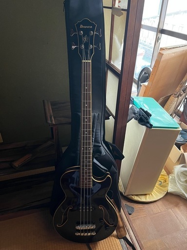 最終値下げ中　本日で掲載終了しますIbanez AGB140 Artcore セミアコベース ブラック ソフトケース付