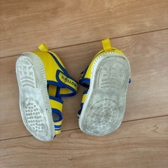 子ども　サンダル　ドクターイエロー　の画像