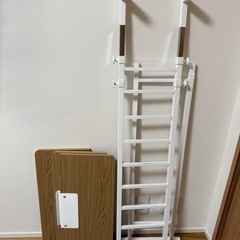 ニトリ　突っ張り洗濯機ラックの画像