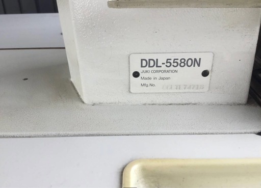 △ k-2v 岐阜発/ JUKI/ 工業ミシン/ DDL-5580N/ SC-120N/ 100v電源/ 動作確認/ 実演は行なってお