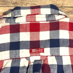 Hanes チェック柄 シャツ Lサイズの画像