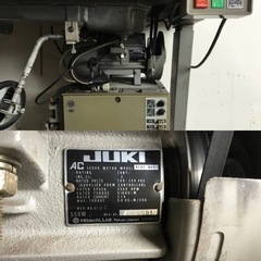 ★k-5 v岐阜発　③ △ JUKI / 工業ミシン △ DDL-5570 / SC-220 / 電圧200V / 動作未確認 / ジャンク品　R8.4/14★の画像