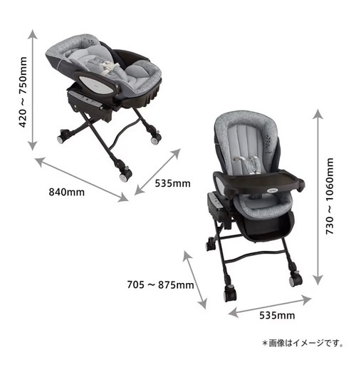 ※値下げしました※ベビースウィング/ハイローチェア