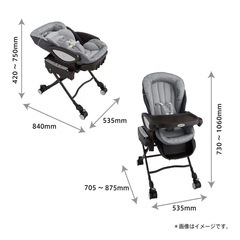 ベビースウィング/ハイローチェアの画像