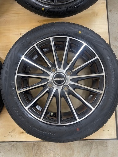 155/65R14タイヤホイールセット