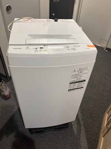 東芝　洗濯機　AW-45M7 2019年製　中古品