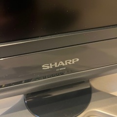 【動作問題なし・リモコン付】SHARP AQUOS 32型 液晶テレビ（LC-32D30）の画像