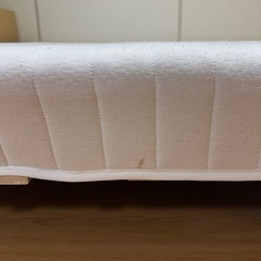 【ダブルベッド（140cm）】脚付きマットレスベッドの画像