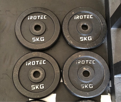 IROTEC 5kg×4枚　プレート　アイロテック