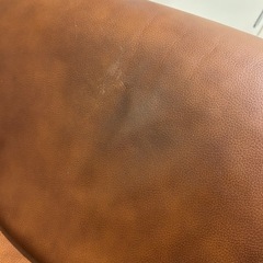 EKORNES ストレスレスチェア リクライニングチェア レザー アンティーク 1人掛け足置き台付きキャメルの画像