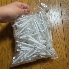 ストロー大量(小さい牛乳パック用のもの)の画像