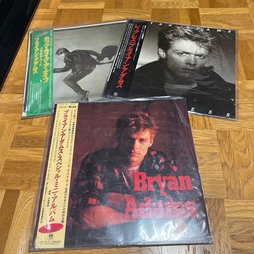 昭和レトロ　レコード！ブライアン・アダムス