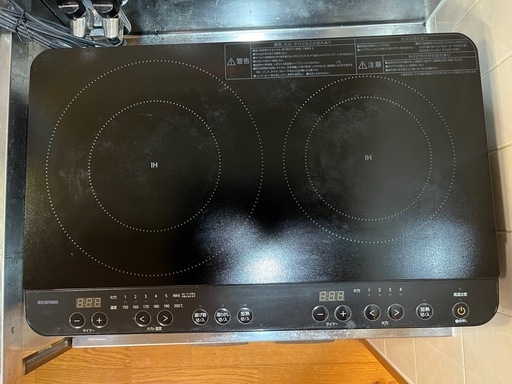 アイリスオーヤマ IHコンロ 2025年購入 美品