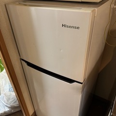 冷蔵庫　2ドアの画像