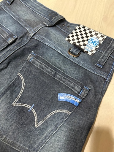56design x EDWIN 056ライダージーンズクールメッシュコーデュラ