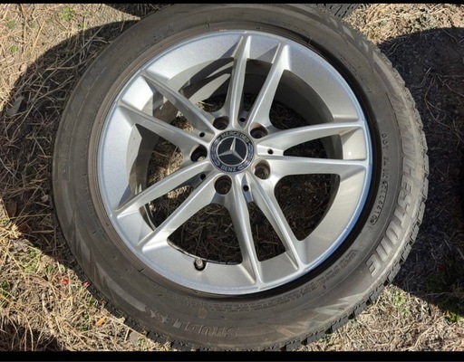 ベンツ　スタッドレス　純正ホイール4本　A180 W177 16インチ