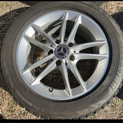 ベンツ　スタッドレス　純正ホイール4本　A180 W177 16インチの画像