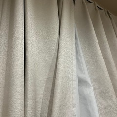 ニトリ　カーテンセット　の画像