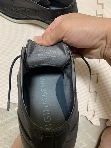 COLE HAAN ZEROGRAND ウイングチップ レザーシューズ 9.5 
