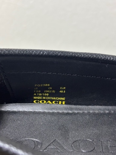 coachローファー25cm