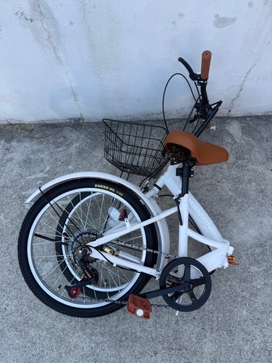 超美品】福岡発 jieanxin 20インチ 折り畳み自転車 7段変速 (FBF) 東郷 