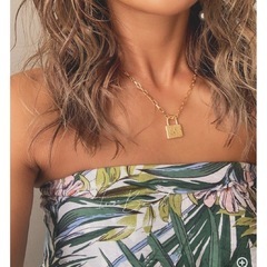IRIEBEACH♡padlock necklaceの画像