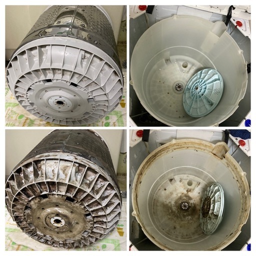 AQUA 6.0kg　全自動洗濯機　2019年式　1ヵ月保証付 　洗濯槽分解洗浄済