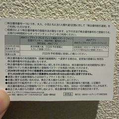 ANA　ご案内書　未使用の画像