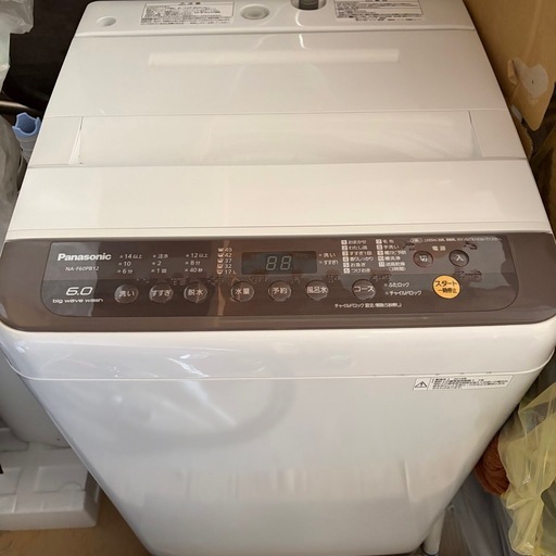【引受者決定】Panasonic/パナソニック 洗濯機 NA-F60PB12 6kg 2019年製